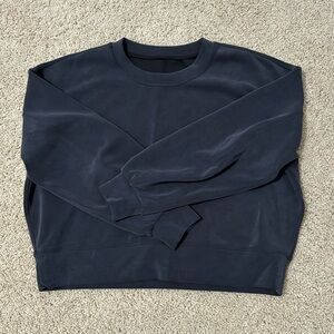 Lululemon Perfectly Oversized Cropped Crew Softstreme